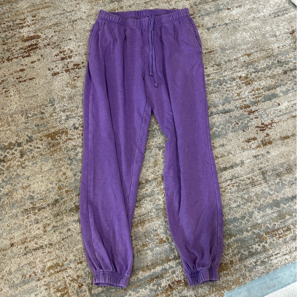 Garage Purple Jogger Pants